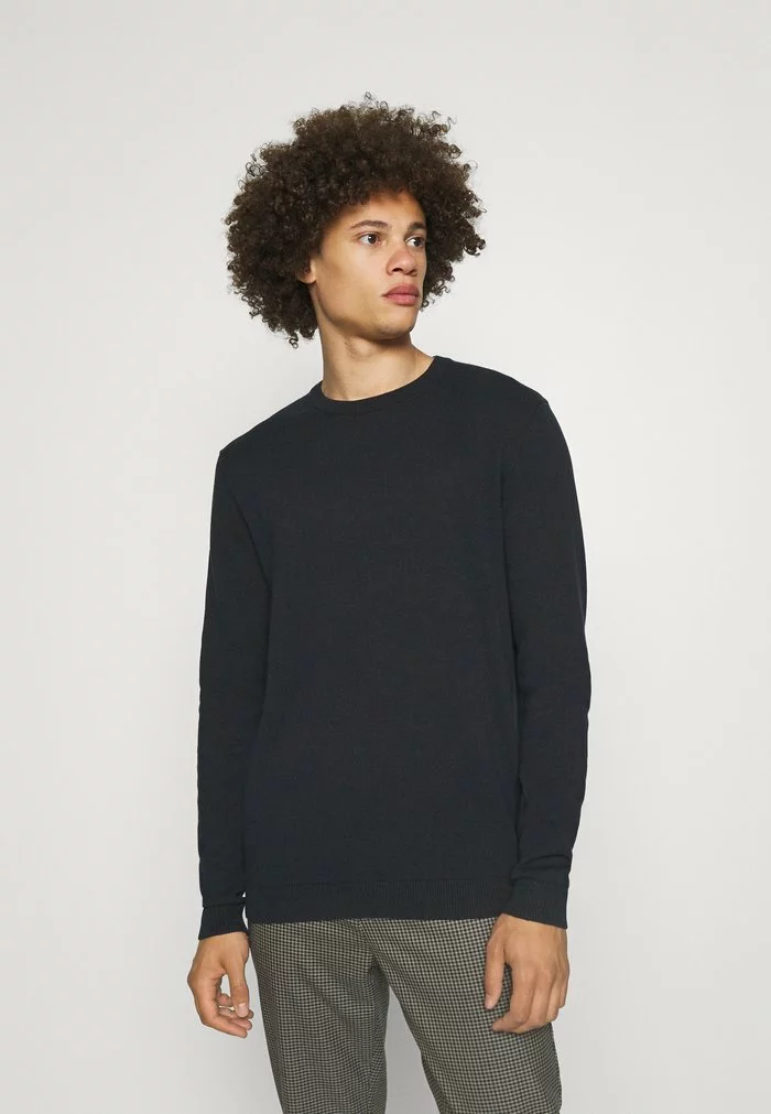 Only & Sons ONSALEX CREW NECK - Pullover - Dark Navy 1 Only & Sons ONSALEX CREW NECK - Pullover - Dark Navy