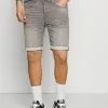 Only & Sons ONSPLY LIFE - Short En Jean - Grey Denim