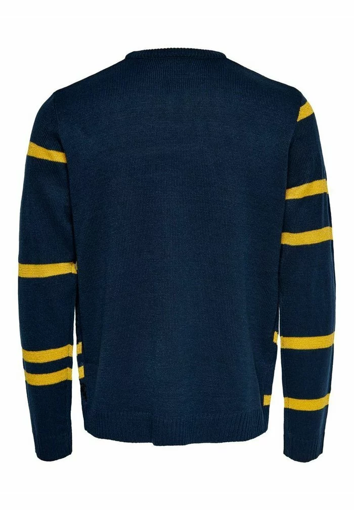 Only & Sons Pullover - Dress Blues 2 Only & Sons Pullover - Dress Blues – Image 2