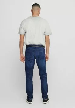 Only & Sons ONSLOOM - Jean Slim - Blue Denim -Only & Sons Soldes Boutique f3c1b162d9904ea6b4df11c7270be4fb