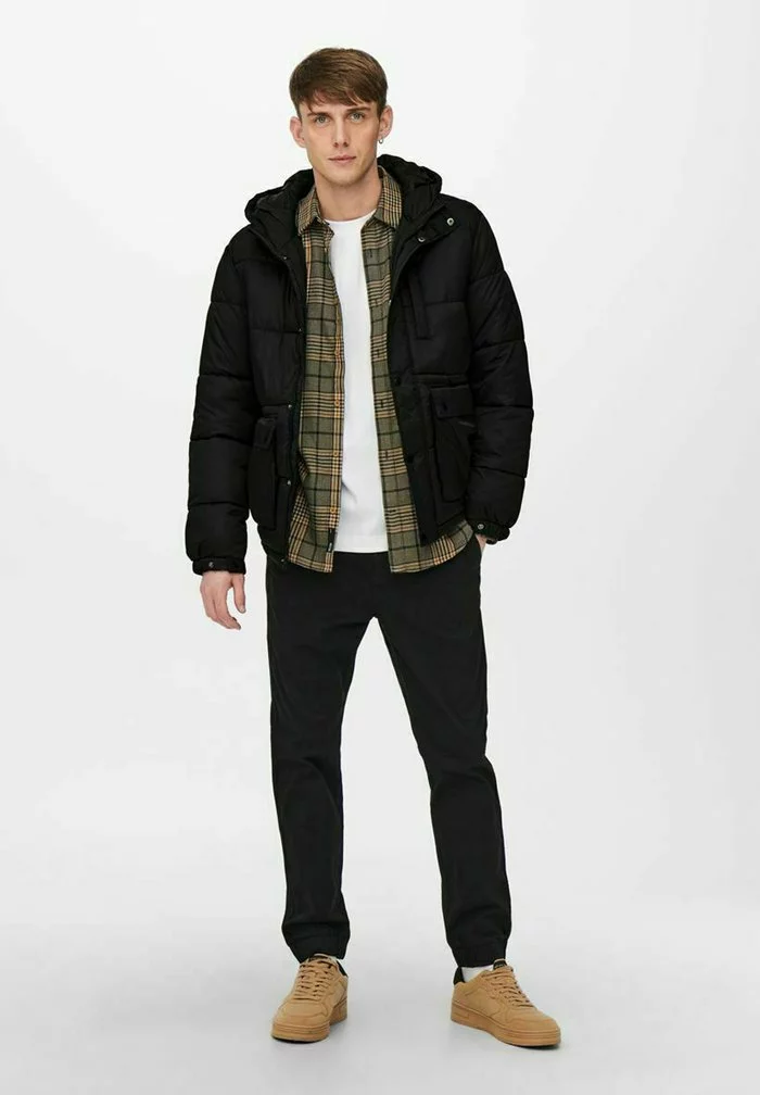 Only & Sons Veste D'hiver - Black 2 Only & Sons Veste D'hiver - Black – Image 2