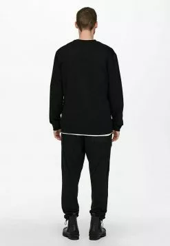 Only & Sons Sweatshirt - Black -Only & Sons Soldes Boutique f3dc795522f246a48887bc52a03ec149