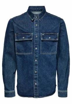 Only & Sons Chemise - Blue Denim 12 Only & Sons Chemise - Blue Denim -Only & Sons Soldes Boutique f46d8829e5524fb8895c77090522d1b0