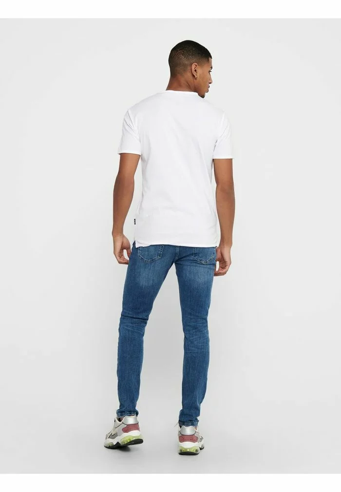Only & Sons 2 PACK - T-shirt Basique - White 3 Only & Sons 2 PACK - T-shirt Basique - White – Image 3