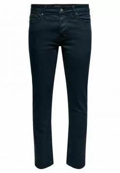 Only & Sons ONSLOOM LIFE TWILL - Jean Slim - Dark Navy