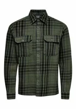 Only & Sons Chemise - Peat -Only & Sons Soldes Boutique f64b09fea65e482fb42a893b79f683fd