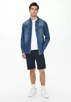 Only & Sons OVERSHIRT - Chemise - Blue Denim