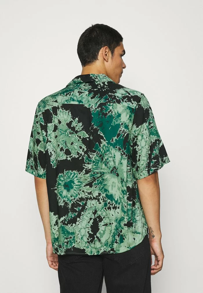 Only & Sons ONSDION TIE DYE POPLIN - Chemise - Deep Teal 3 Only & Sons ONSDION TIE DYE POPLIN - Chemise - Deep Teal – Image 3