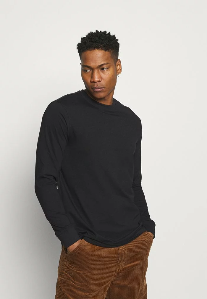 Only & Sons ONSTOMO LIFE TEE - T-shirt à Manches Longues - Black 3 Only & Sons ONSTOMO LIFE TEE - T-shirt à Manches Longues - Black – Image 3