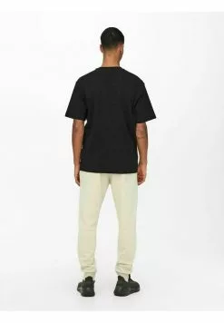 Only & Sons RELAXED FIT - T-shirt Basique - Black -Only & Sons Soldes Boutique f992a2314ade4925825bf072b2ef2bf5