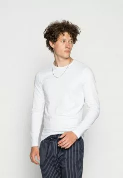 Only & Sons ONSBASIC SLIM TEE - T-shirt à Manches Longues - White