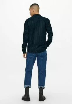 Only & Sons Chemise - Dark Navy -Only & Sons Soldes Boutique fb8dfaaf51d74b80acf00b2c5550ed71