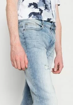 Only & Sons ONSLOOM LIFE SLIM DAMAGEMA - Jean Slim - Blue Denim -Only & Sons Soldes Boutique fcc1d8b13ae346b782d714bb0579a4f4