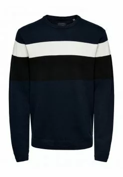 Only & Sons Pullover - Dress Blues