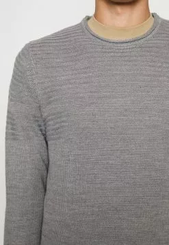 Only & Sons ONSBLADE CREW NECK - Pullover - Medium Grey Melange -Only & Sons Soldes Boutique fcd1cfa98ff94905844170d5325b2a2d