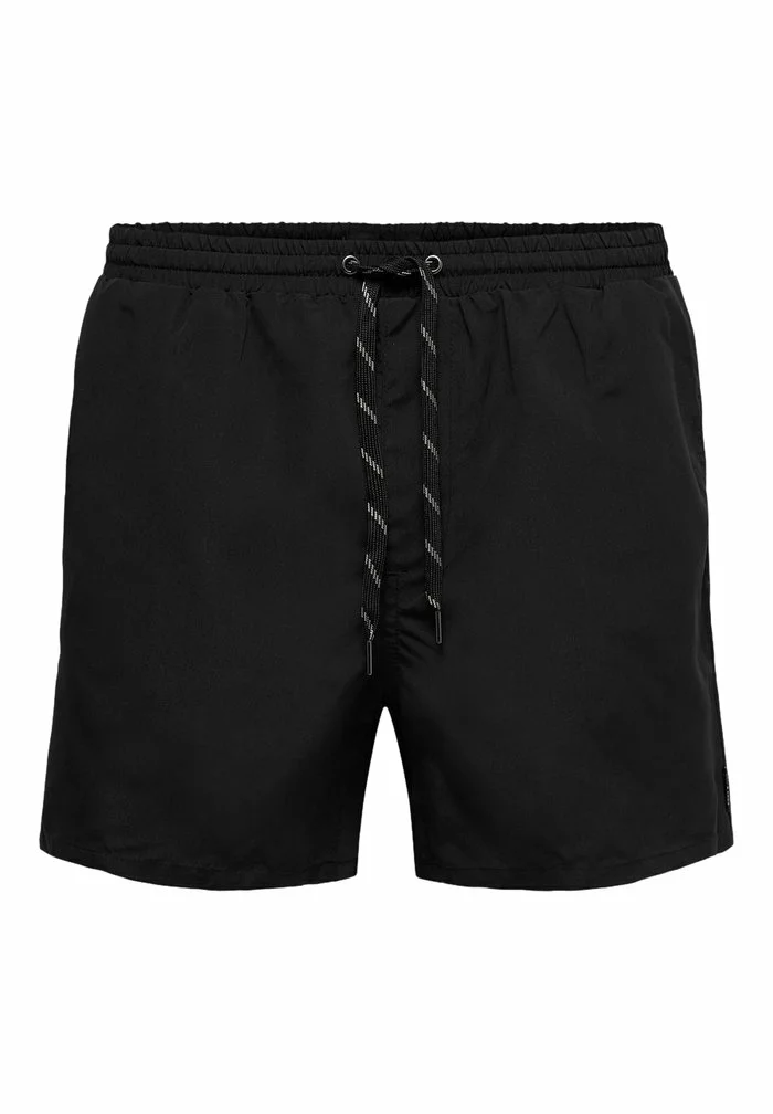 Only & Sons Short De Bain - Black 3 Only & Sons Short De Bain - Black – Image 3