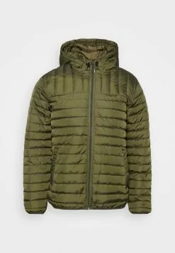 Only & Sons ONSPAUL QUILTED HOOD JACKET - Veste Mi-saison - Olive Night
