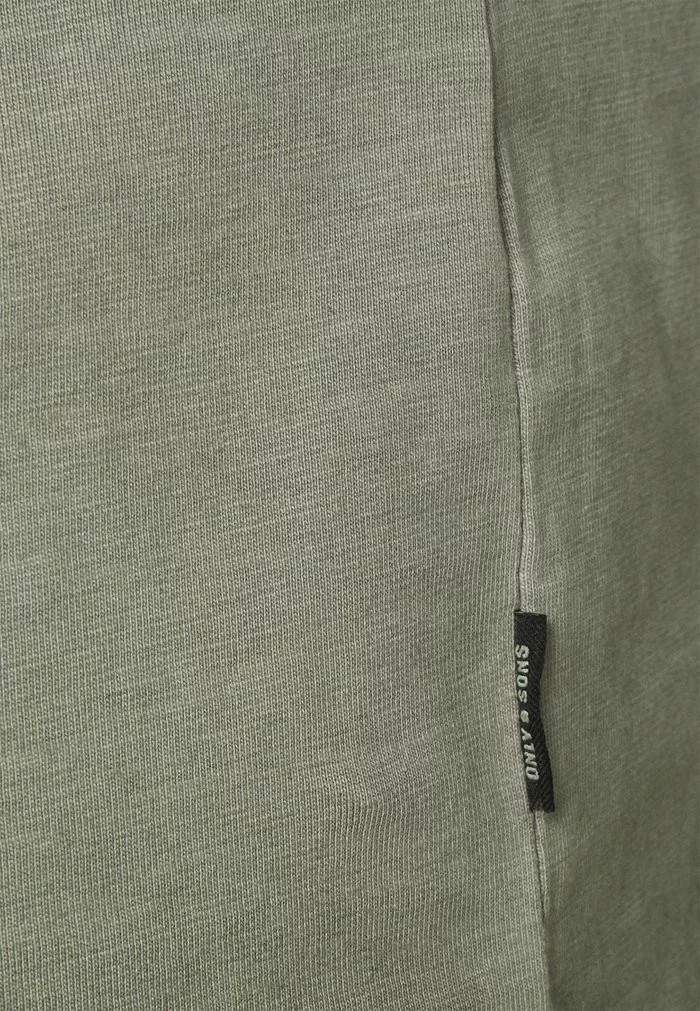 Only & Sons ONSMILLENIUM LIFE WASHED TEE - T-shirt à Manches Longues - Olive Night 7 Only & Sons ONSMILLENIUM LIFE WASHED TEE - T-shirt à Manches Longues - Olive Night – Image 7