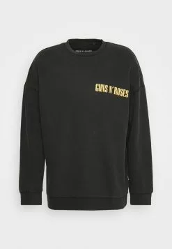 Only & Sons ONSGUNSNROSES LIFE CREWNECK - Sweatshirt - Black -Only & Sons Soldes Boutique fec24db3e57647de8e1246ade7c57319