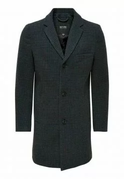 Only & Sons ONSJAYLON CHECK COAT - Manteau Classique - Majolica Blue -Only & Sons Soldes Boutique feda79dfb1504379939c781d49ad18b2