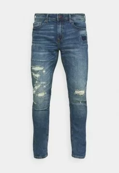 Only & Sons ONSLOOM LIFE SLIM BLUEDAMAGE - Jean Slim - Blue Denim -Only & Sons Soldes Boutique ff0c69513ba04803b3781b47d9d2047c