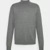 Only & Sons ONSWYLER LIFE ROLL NECK - Pullover - Medium Grey Melange